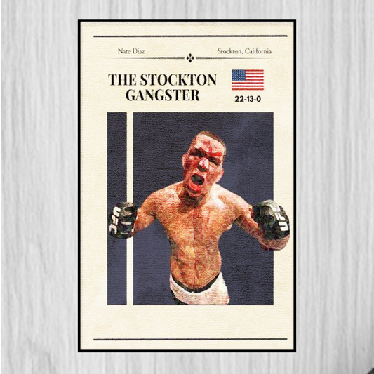 Alfombra Nate Diaz STOCKTON