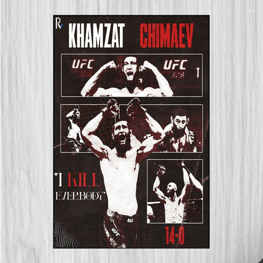Alfombra Khamzat Chimaev K*LL